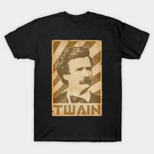 Mark Twain Retro Propaganda T-Shirt